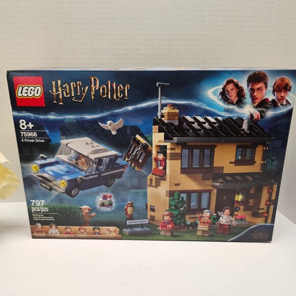 New Lego 75968 4 Privet Drive House Car Harry Potter Ron Dobby Dudley Petunia 8+ - Picture 1 of 16
